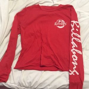 red bilanong long sleeve